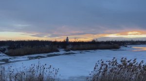 Ледовая обстановка на 15-м котловане (Окунь на 807 грамм)