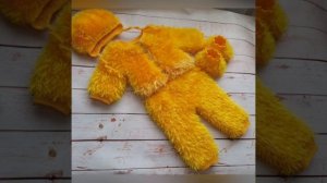 🌸Комплект пушистик  из пряжи травки. 🌸Вязание на заказ ,телеграм-89374411033🌸