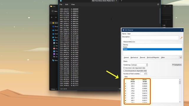 #37 ABAQUS Tutorial Steel Material Generator