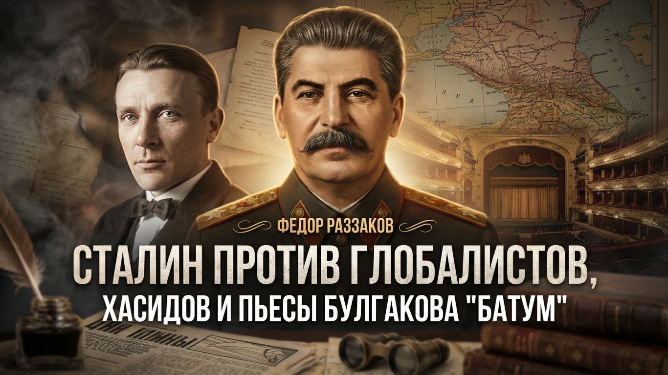 Сталин против глобалистов хасидов и пьесы Булгакова Батум  Фёдор Раззаков