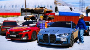 ОПЕРСКАЯ ЕЗДА В GTA 5 - У НАС УГНАЛИ ВСЕ МАШИНЫ!? МОЙ АВТОПАРК ОТВЕЗЛИ НА СВАЛКУ! 🌊ВОТЕР