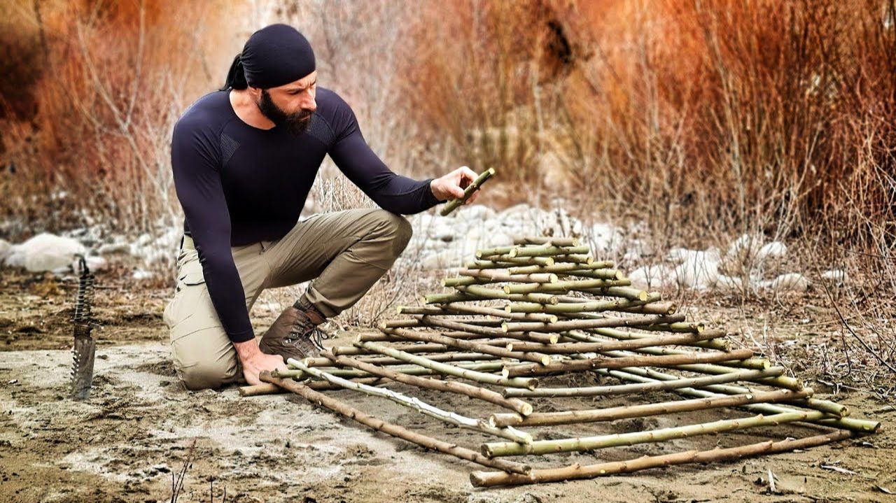 Необычный способ лова рыбы / РЫБАЛКА С ИСПОЛЬЗОВАНИЕМ ПИРАМИДАЛЬНОЙ СИСТЕМЫ смотреть онлайн