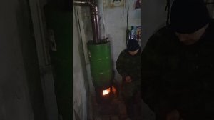 новое  видео  обзор  доработки пов  57  печки с теплообмеником  модернизация буржуйки