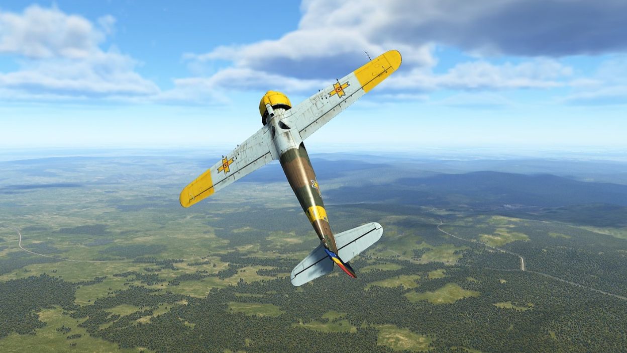 пара ЛаГГ-3 против двух  IAR 80 A _VR