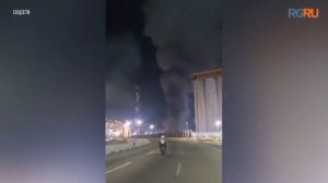 Кадры ударов ВВС США по Каракасу