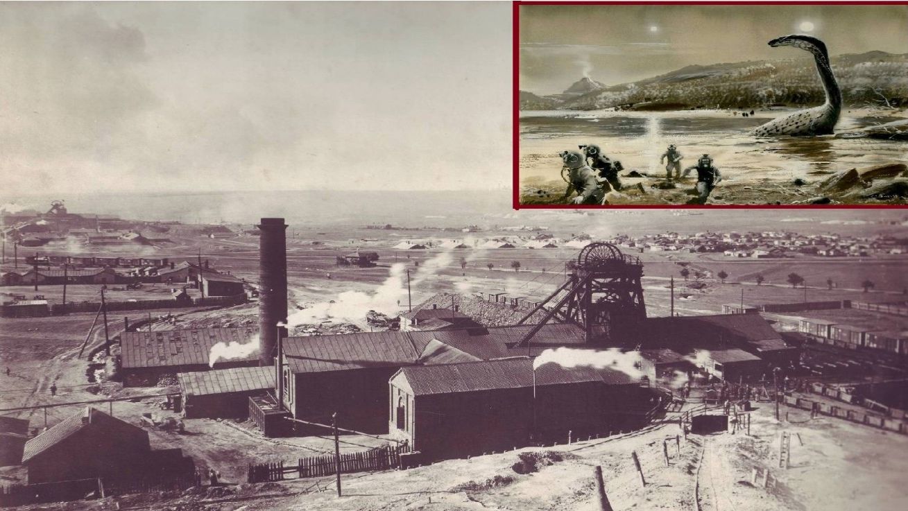 В шахте Кузбасса нашли невероятные фрески с динозаврами и людьми смотреть онлайн