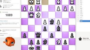 Всё выше и выше, Ксюша играет в турнире на lichess.org