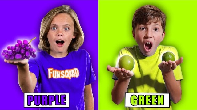 Сутки питаюсь едой одного цвета смотреть онлайн