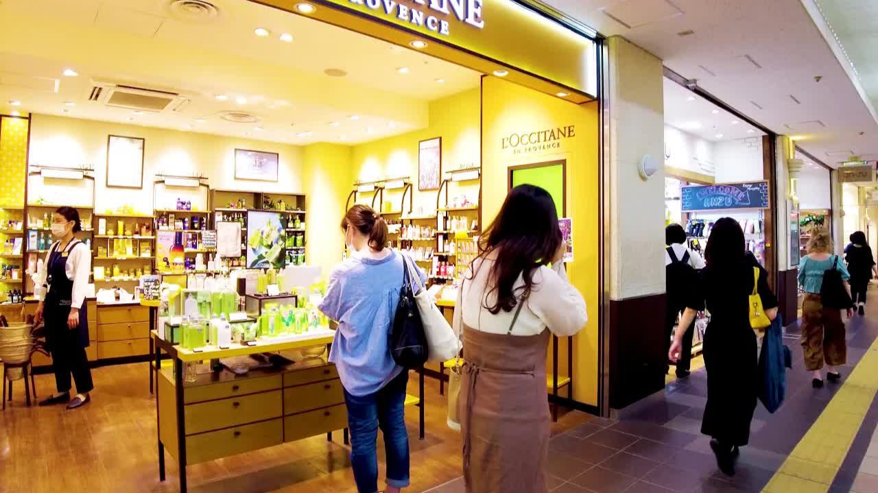 [Hokkaido Walk] Sapporo Underground City ♪ (4K ASMR non-stop 1 hour 03 minutes) смотреть онлайн