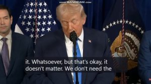 Пресс-конференция Трампа по захвату Президента Н.Мадуро (английский+субтитры)