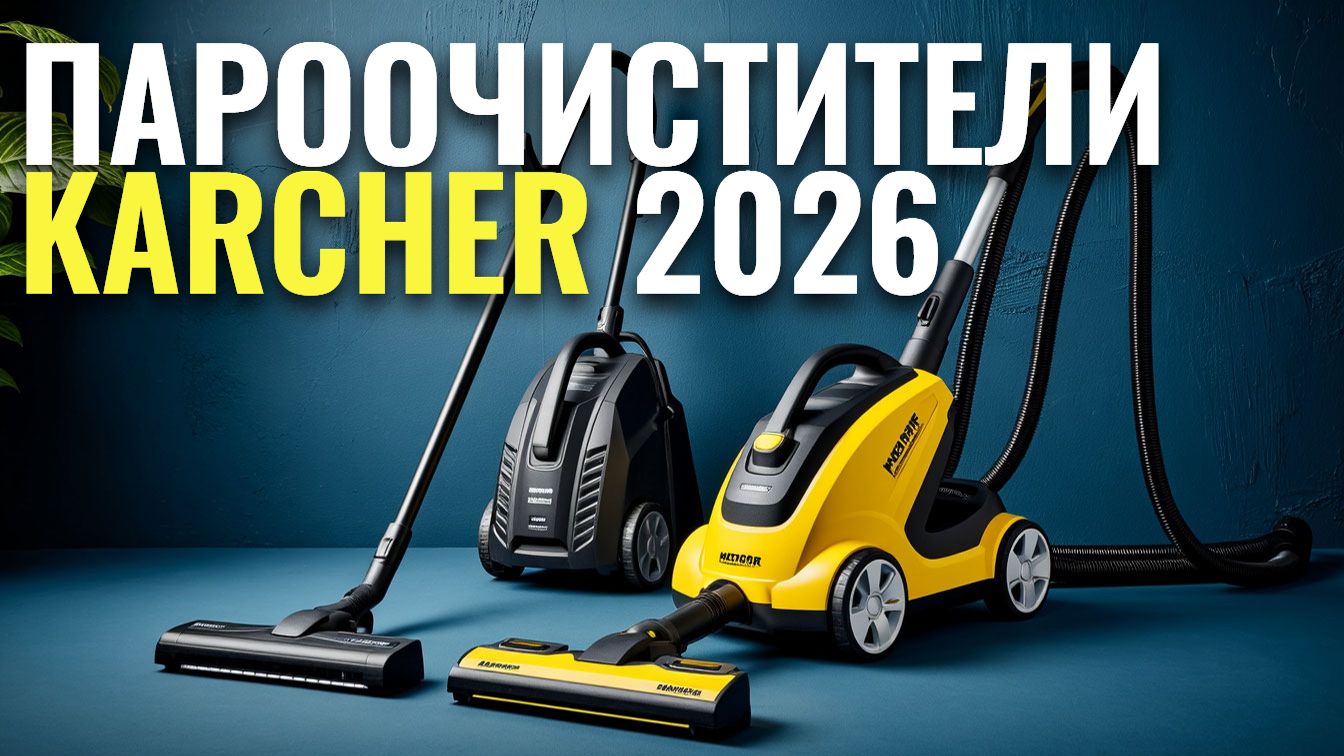 ТОП-5 лучших пароочистителей Karcher в 2026 — рейтинг и обзор моделей смотреть онлайн