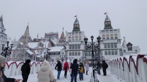 02.01.2026 Поездка в Москву/ Прогулка в Измайловский Кремль