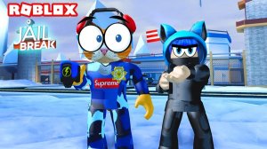 ОБНОВЛЕНИЕ РОБЛОК ПОБЕГ ИЗ ТЮРЬМЫ Котёнок Лайк и Котик Игроман