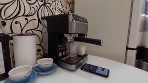 Кофеварка рожковая Polaris PCM 1540 WI-FI IQ Home