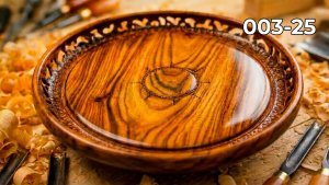 Токарные работы по дереву Поднос из дерева своими руками Токарная Школа A&B  Токарка по дереву