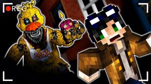 24 ЧАСА В ПИЦЦЕРИИ ФРЕДДИ FNAF ФНАФ НОЧЬ 1 СТРАШИЛКИ МАЙНКРАФТ