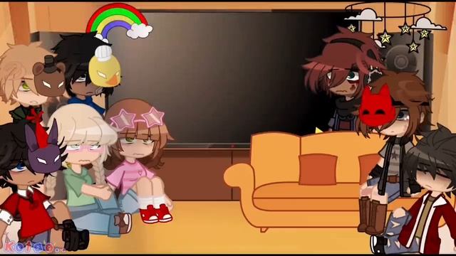 📹 Micheal's Past Classmates React to the Future || FNaF Gacha || смотреть онлайн