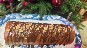 ВЕК ЖИВИ - ВЕК УЧИСЬ!! ШИКАРНЫЙ РУЛЕТ на РОЖДЕСТВО без хлопот!! Удивите гостей!!