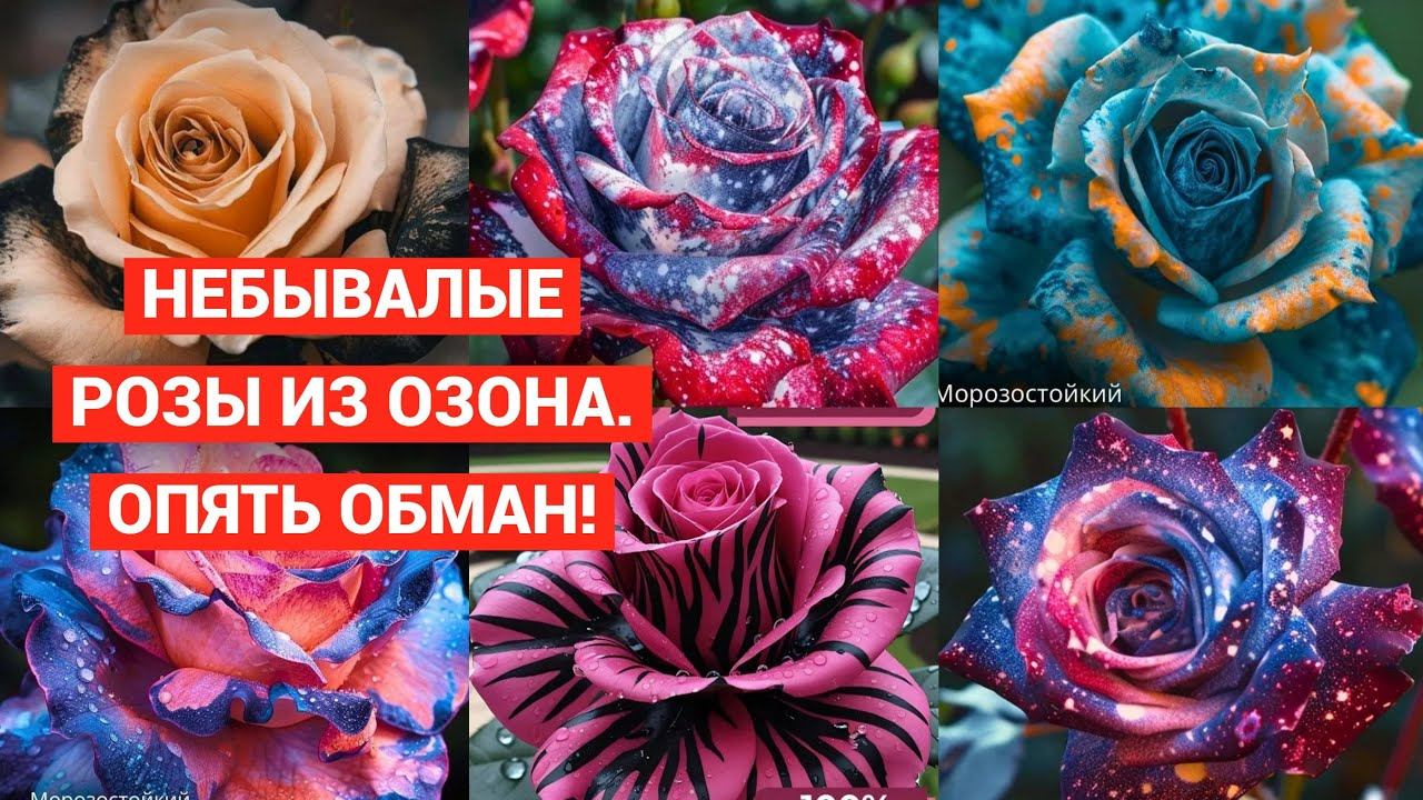 Фантастические розы из Озона смотреть онлайн