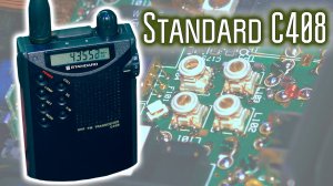 Standard C108/C408 миниатюрные японские радиостанции из 90х