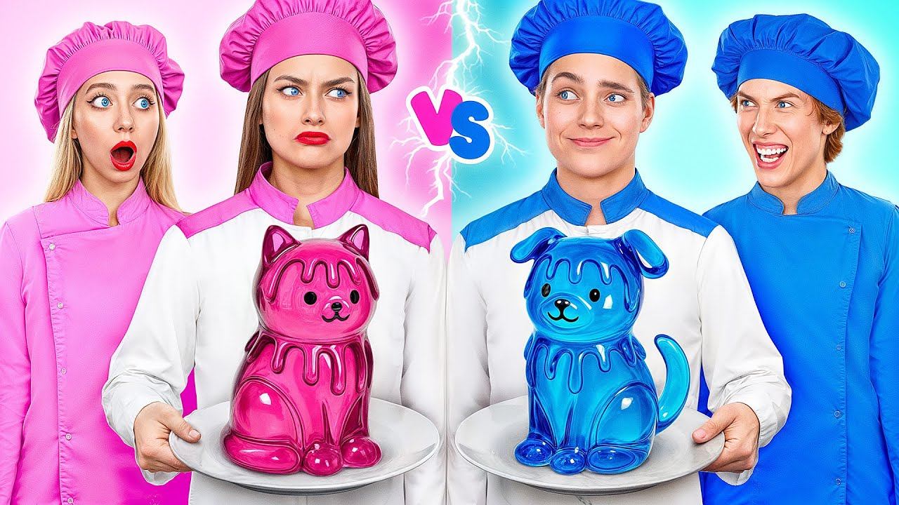 Кулинарный Челлендж: Мальчики VS Девочки | Сумасшедшие Кулинарные Идеи от Multi DO Challenge смотреть онлайн