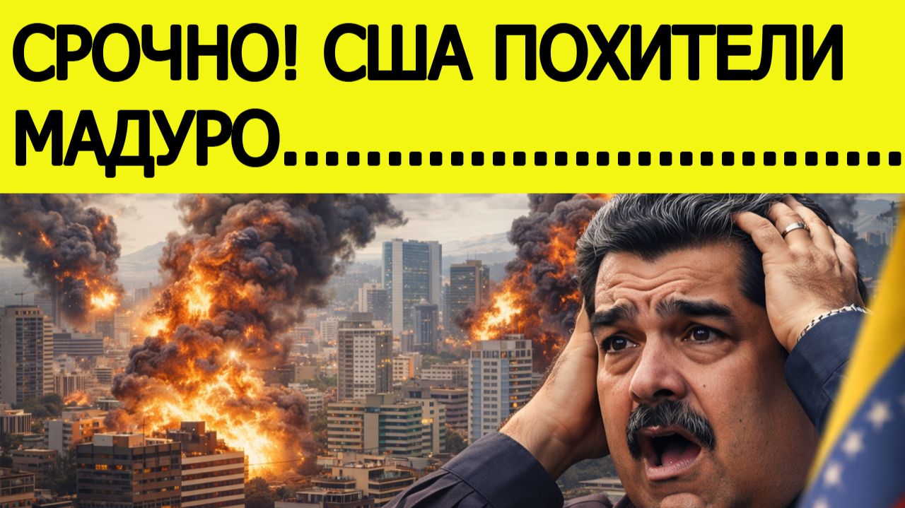 Удар США по Венесуэле. Первое заявление России. Мадуро захвачен смотреть онлайн