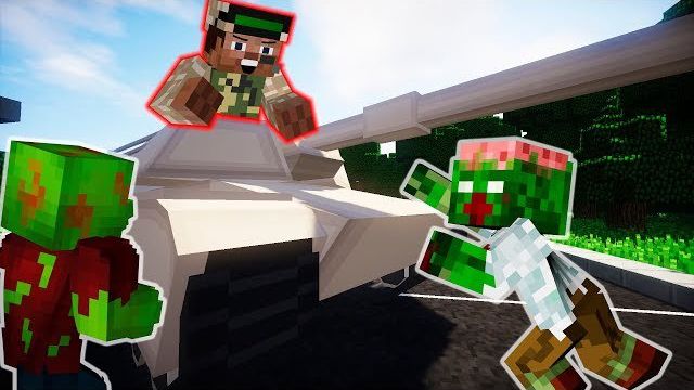 ВИРУСНАЯ ЗОМБИ ШКОЛА. ВОЕННАЯ БАЗА. ДЕНЬ 12 - ЗОМБИ АПОКАЛИПСИС В МАЙНКРАФТ | Линч смотреть онлайн