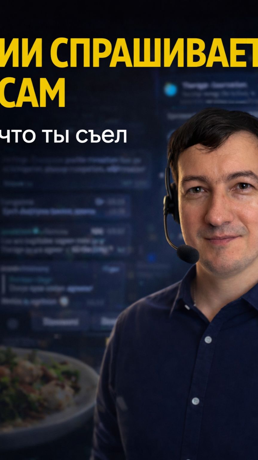 ИИ сам спрашивает, что я съел #n8n #ai #shorts смотреть онлайн