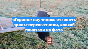 «Герани» научились отгонять дроны-перехватчики, способ показали на фото