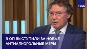 В ОП выступили за новые антиалкогольные меры