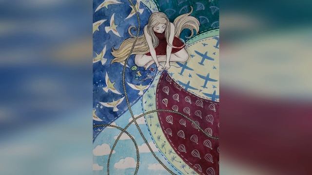 песня к арт-терапии ＂Рисуем сказку＂ Бумажный самолёт  Жанна Литягина