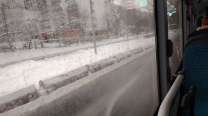 поездка на автобусе ЛиАЗ 5292 борт 191964, по маршруту 652