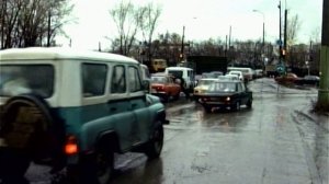 1998 год. Тюмень. Расширение путепровода на Мориса Тореза у "Стрелы".
