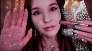 АСМР Ролевая Игра Сделаю тебе Макияж на вечеринку Прическа Маникюр и Массаж