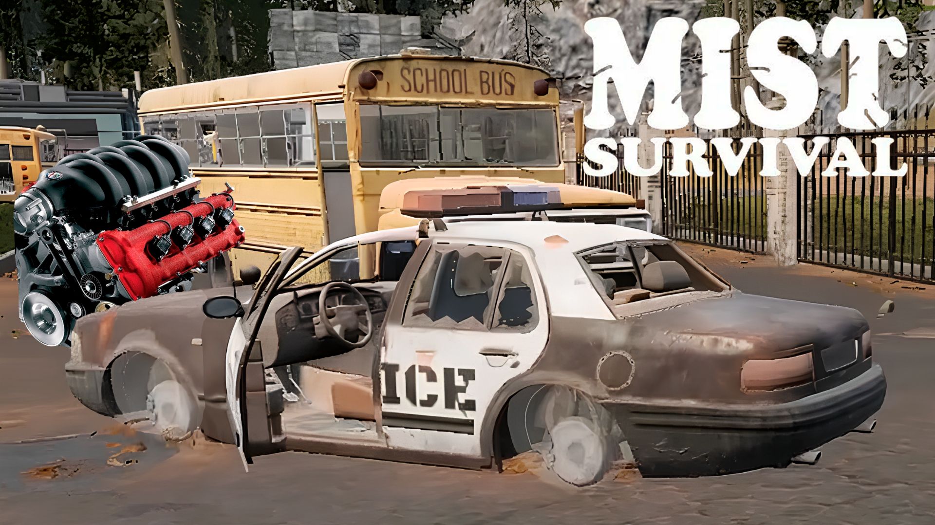 ДВИЖОК НА МАШИНУ ➥ Mist Survival #6 смотреть онлайн