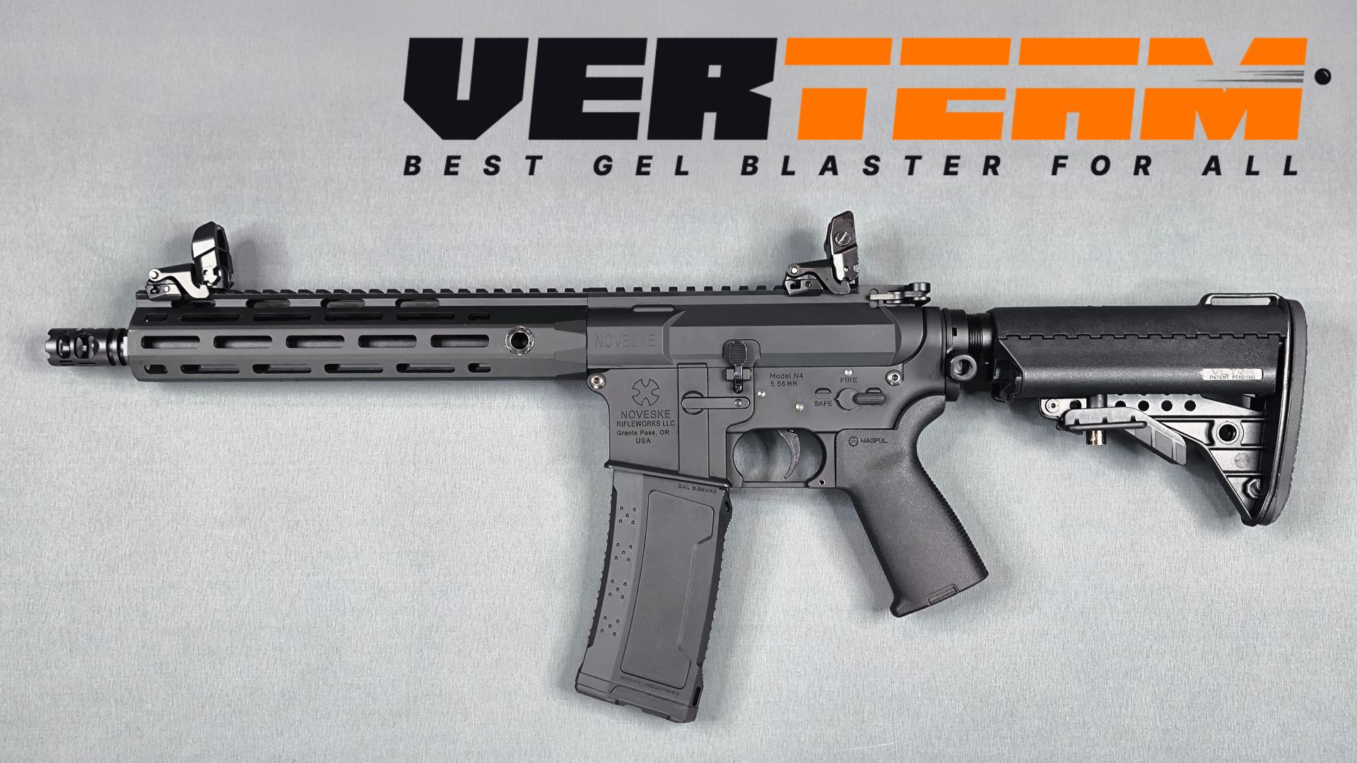 Орбиз автомат Noveske -300 BLACKOUT! смотреть онлайн