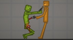 война меланов и тыкв в старом melon playground