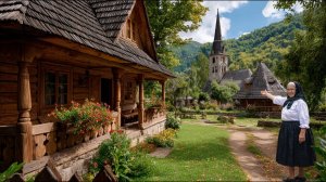 Эта румынская деревня словно застыла во времени — традиционная жизнь в Трансильвании.