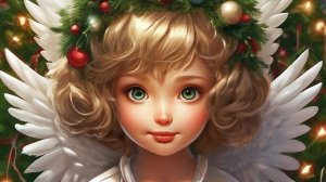 Мелодия Рождества. С Рождеством Христовым. Трогательная музыкальная открытка.