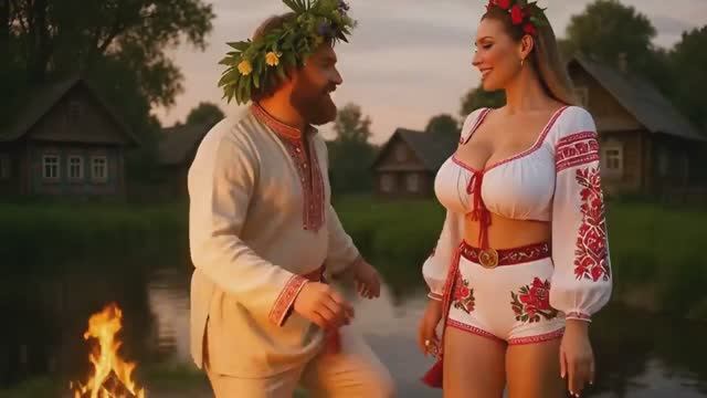 ЭХ, ДАВАЙ, ДАВАЙ! Современная Частушка 💥 Деревенский Взрыв Танца — ГЕНЕРАЦИЯ ИИ смотреть онлайн