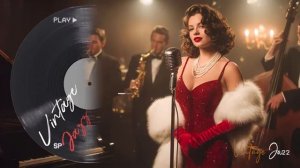 Расслабляющий Винтажный джаз – Уютная зимняя Ретро-классика 1950-х годов, ностальгические флюиды