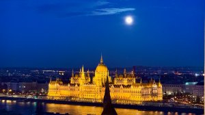 Вечер на Замковой горе в Будапеште