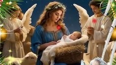 Посланьем спасения сияет звезда. С Рождеством Христовым. Шикарная музыкальная открытка.