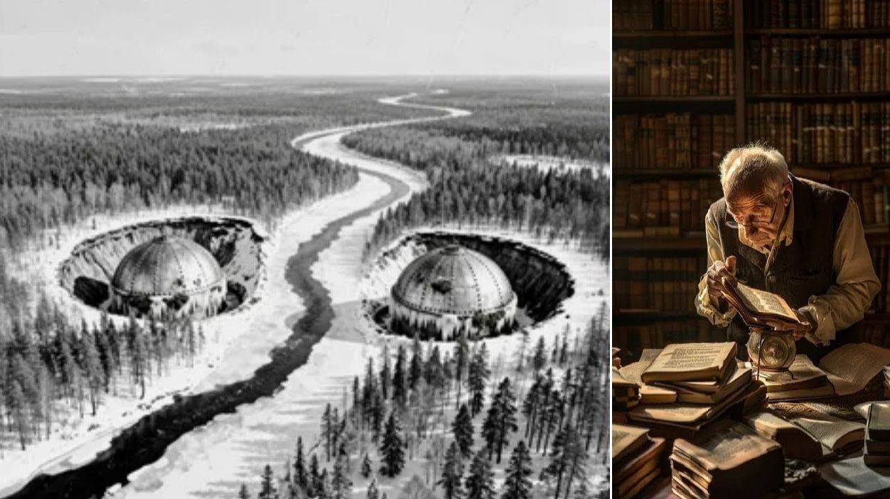 Поселок в тайге пользовался электричеством из древнего подземного города смотреть онлайн