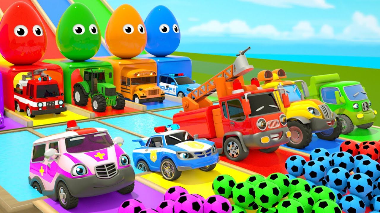 Мультяшки про машинки для детей и малышей 35