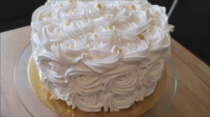 Для начинающих. Торт без выравнивания. Простое оформление торта