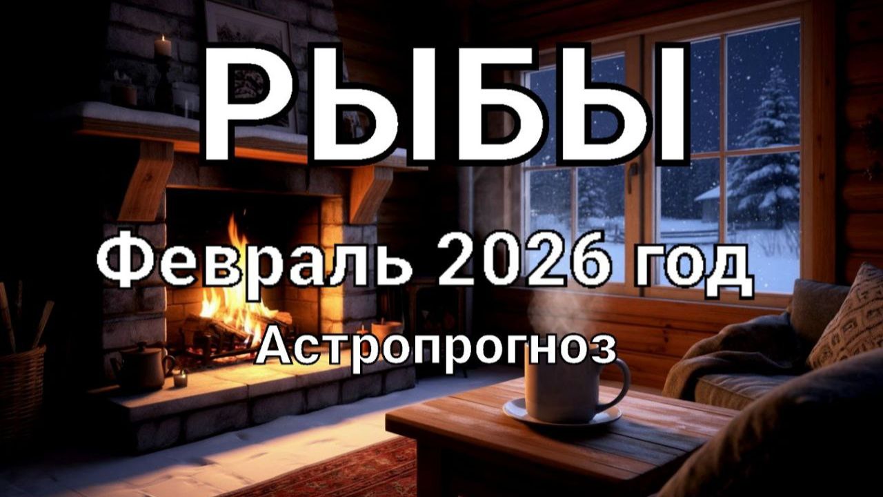 РЫБЫ. Февраль 2026 год. Астропрогноз смотреть онлайн