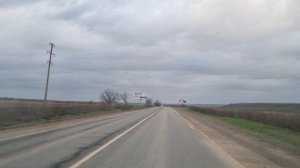 Крым, Симферополь, дорога Евпатория мирный