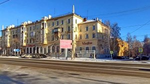 Магнитогорск, прогулка по заснеженным улицам Ленинского района (16.11.2021)