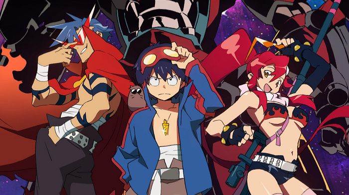 Гуррен Лаганн, пронзающий небеса все опенинги (1-3) / Tengen Toppa Gurren Lagann all openings (1-3) смотреть онлайн